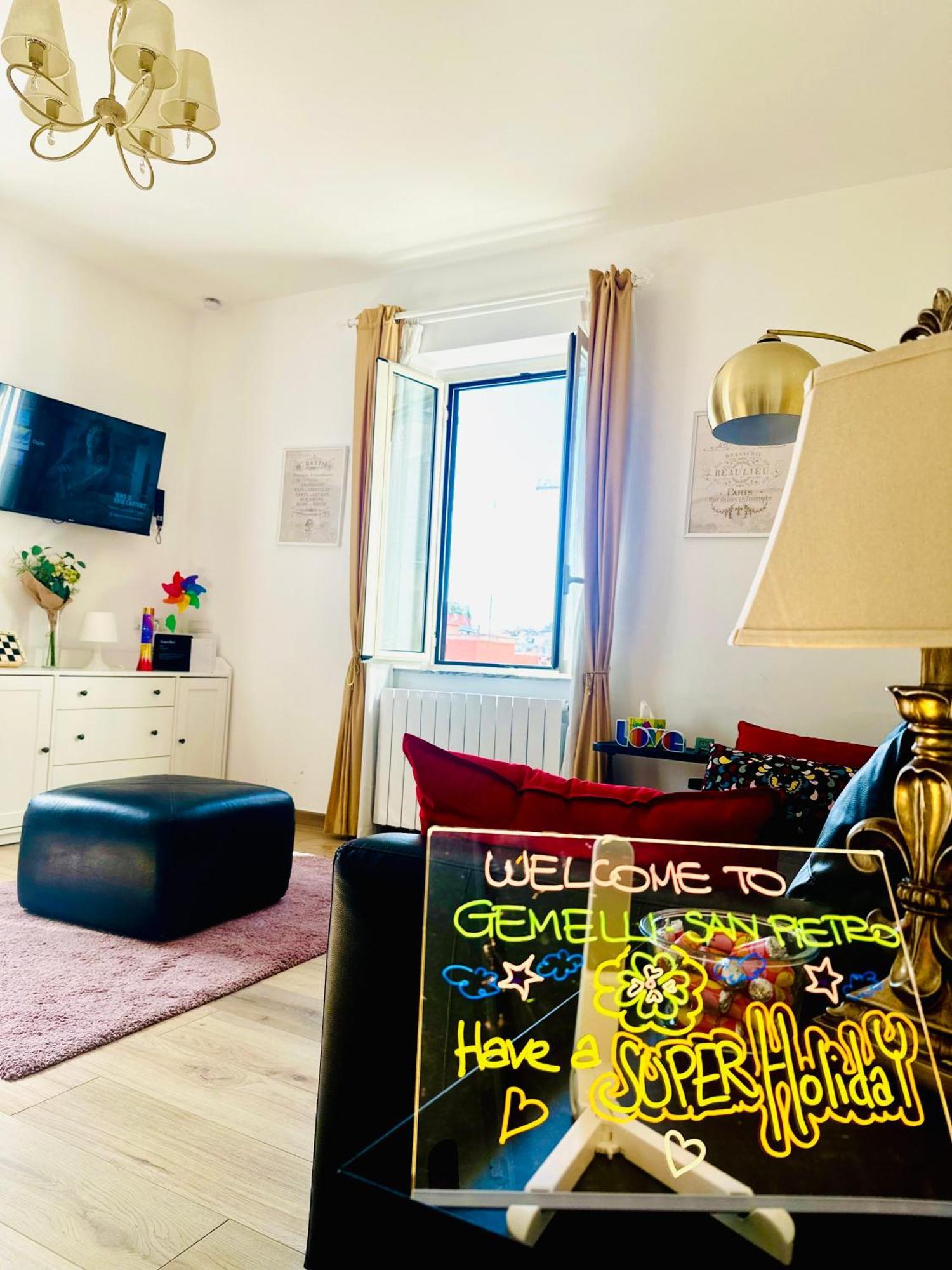 Gemelli-San Pietro-Trastevere-Casa Con Posto Auto Rom Exteriör bild